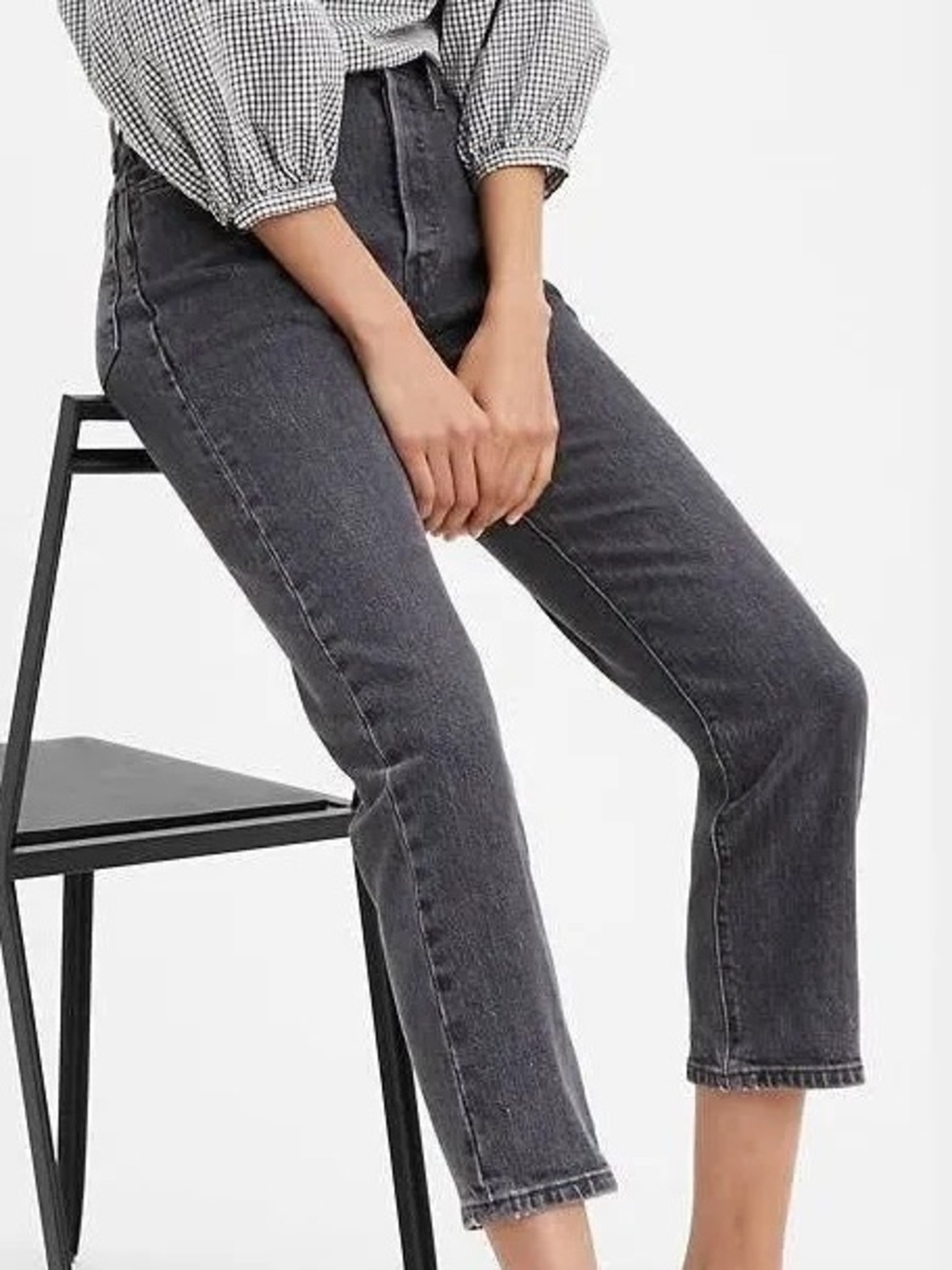 NWT Levi’s 501 Original Stretch Cropped Women’s Jeans in Cabo Fade